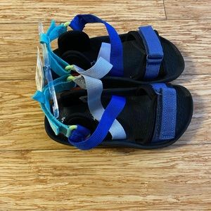 Carters Delray Blue Toddler strappy boys sandals size 10 Brand New